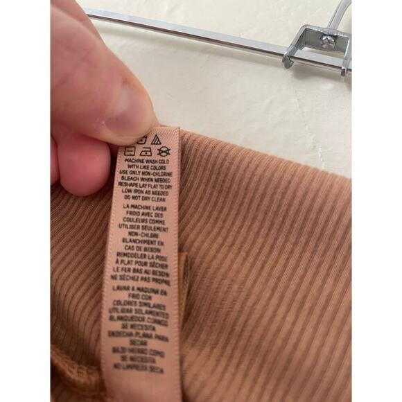 Skims Soft Fold Over Lounge Pants Pull on Ribbed Flare Leg Cozy Comfy Stretch 4X - Picture 5 of 7